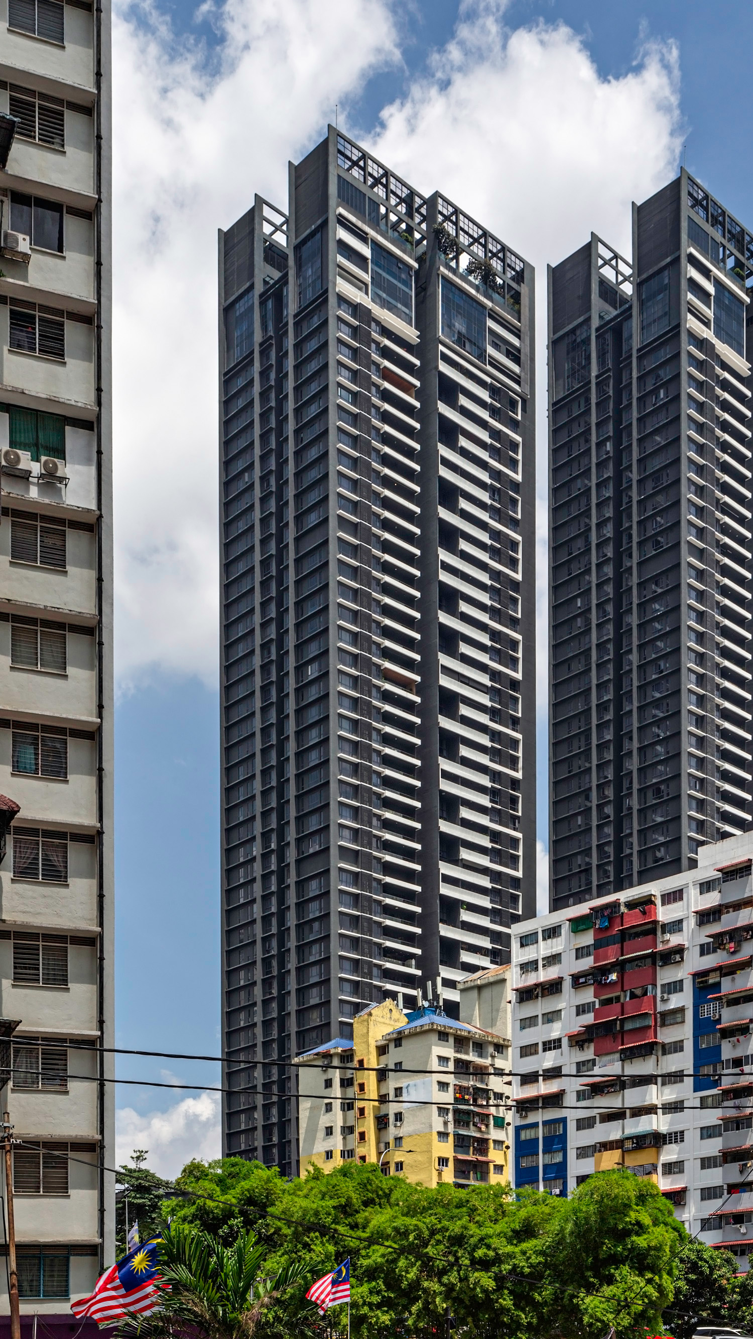 The Estate Tower 2, Kuala Lumpur - View from the northeast. © Mathias Beinling